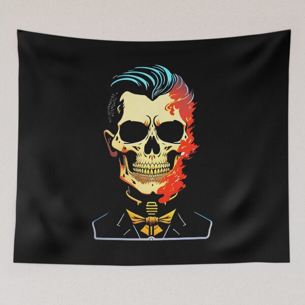 Item preview, Dia de los muertos Mr. Skull V14 designed and sold by CreArtorium.