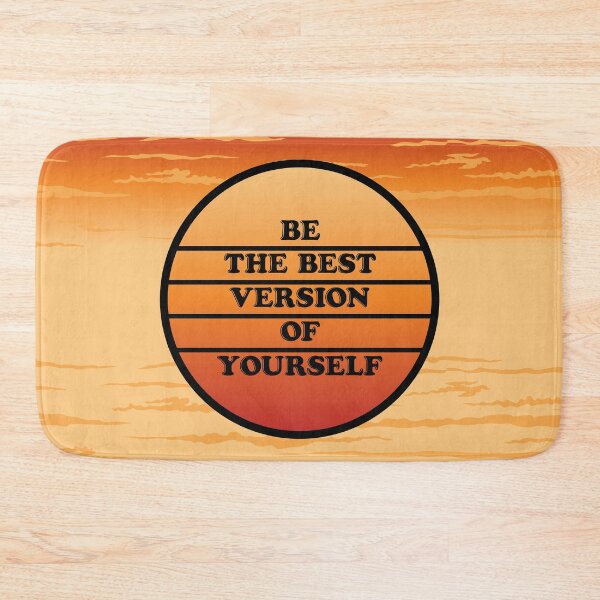 Item preview, Be the Best Version of Yourself Motivational Quote designed and sold by bolimj.