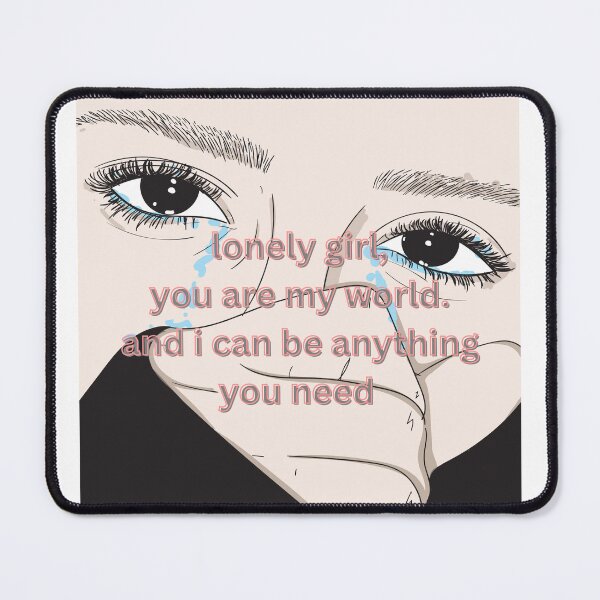 Item preview, Lonely girl you are my world The front bottoms lonely eyes designed and sold by tayloelectro.