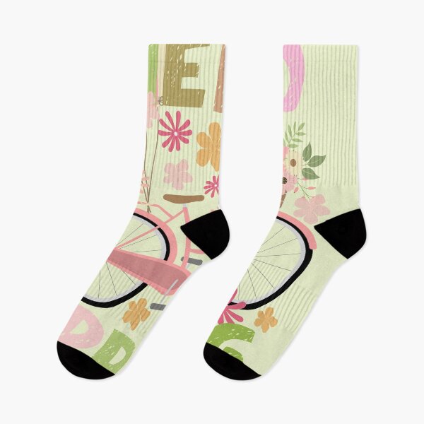 Item preview, Hello Spring Pink Bicycle designed and sold by my-green-gecko.
