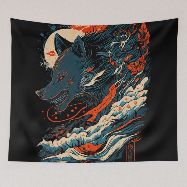 Item preview, Timberwolf - Retro Japanese designed and sold by Odd World.