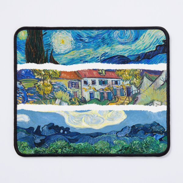 Item preview, Van Gogh painting collage designed and sold by Inktown.