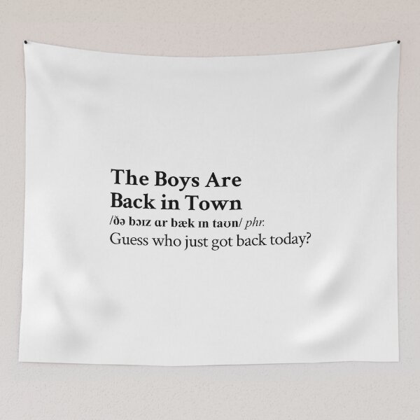 Item preview, Thin Lizzy Aesthetic Rock Band Quote Lyrics designed and sold by StickTheSong.