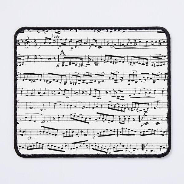 Item preview, Music Note Pattern - Black and White Musical Notation designed and sold by inspirationzgal.