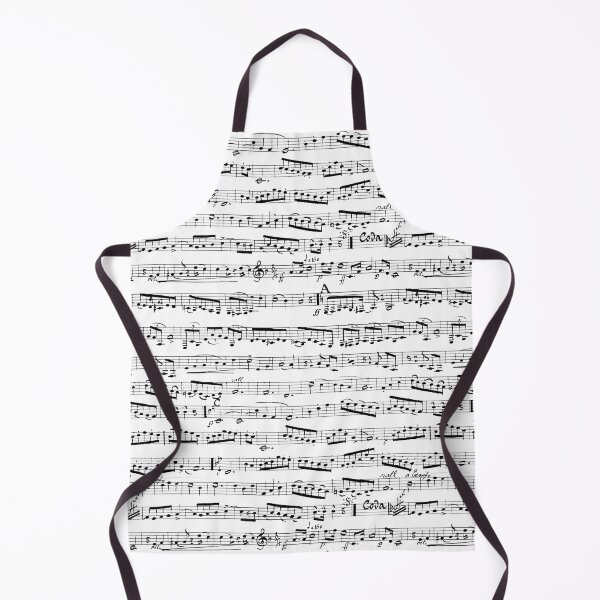 Item preview, Music Note Pattern - Black and White Musical Notation designed and sold by inspirationzgal.