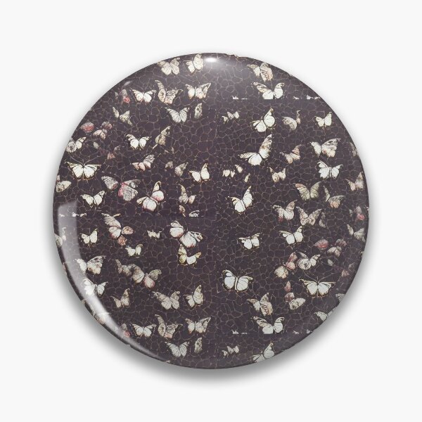 Item preview, ukiyo-e Butterflyes on Rock designed and sold by MomokuStickers.