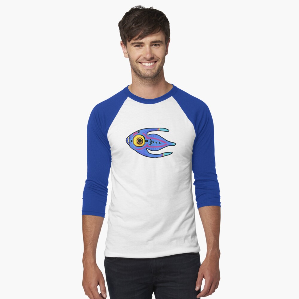 Item preview, Baseball ¾ Sleeve T-Shirt designed and sold by Kimbwa.