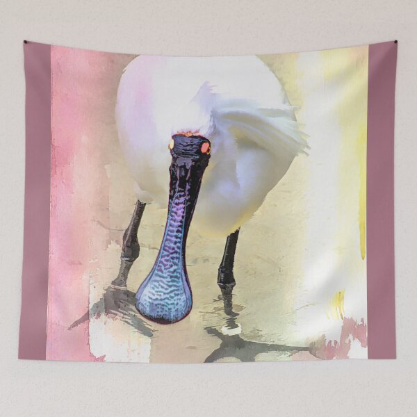 Item preview, Pale Colors Spoonbill designed and sold by DVJPhotography.