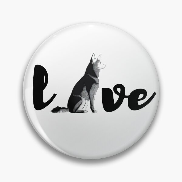 Item preview, Akita Pet Love Dog Art designed and sold by TheWildFlix.
