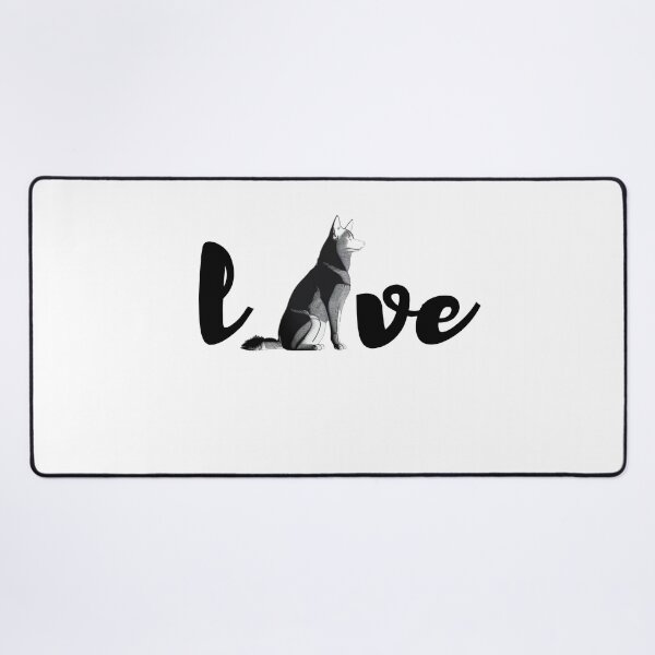 Item preview, Akita Pet Love Dog Art designed and sold by TheWildFlix.
