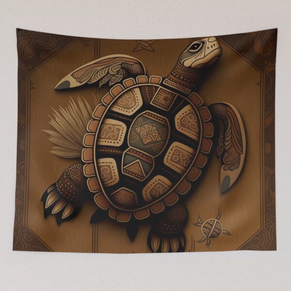 Item preview, Sacred Turtle designed and sold by TheArtfulAllie.