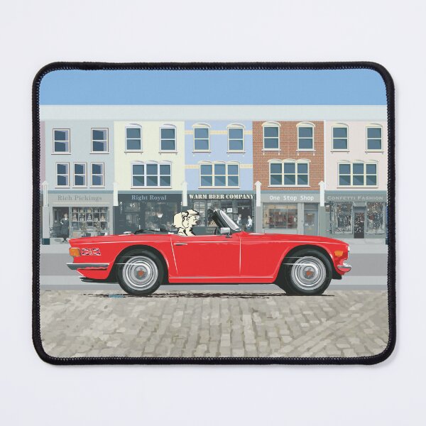 Item preview, Signal Red color TR6 – the Classic British Sports Car designed and sold by Bigs66.