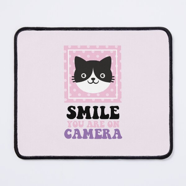 Item preview, Smile You Are on Camera Cute Cat designed and sold by bolimj.
