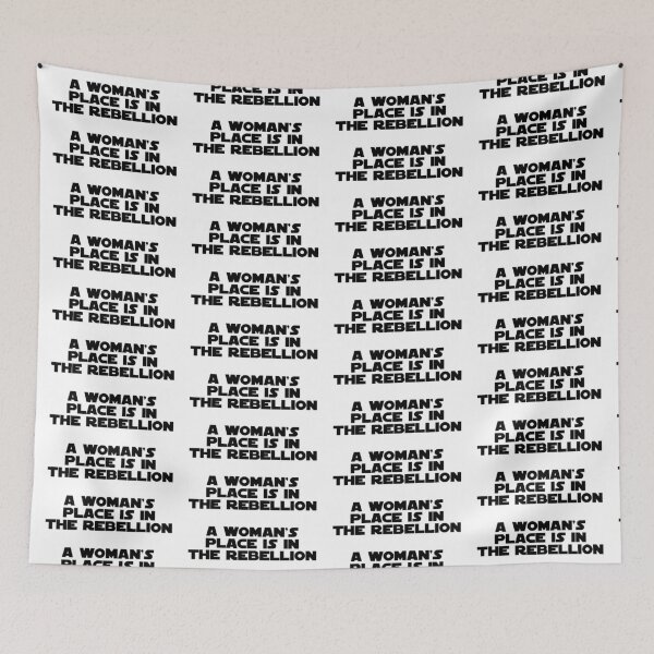 Item preview, Rebellious Women (black, bold) designed and sold by AllQueerHere.