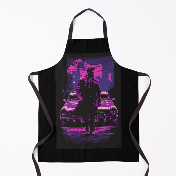 Item preview, 80s Dark Synthwave Noir Gangster designed and sold by RESToRAPTOR.