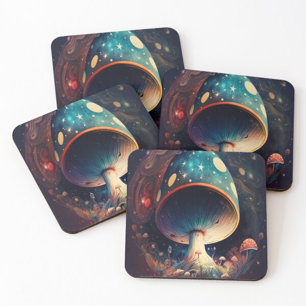 Item preview, psychedelic mushroom designed and sold by LoveyDesign.