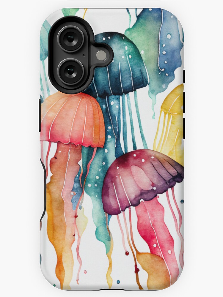 Thumbnail 1 of 4, iPhone Case, Ocean Blooms designed and sold by AntelopeOasis.