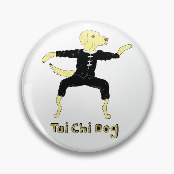 Item preview, Tai Chi dog golden labrador practising his Qigong designed and sold by MiowandMolly.