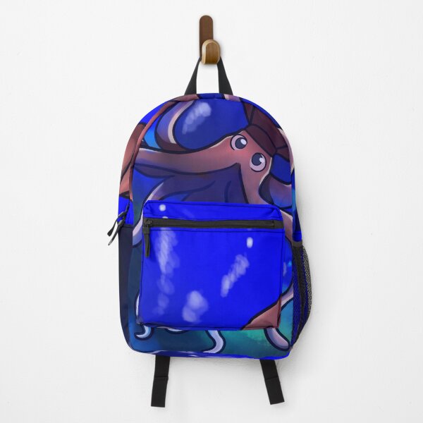 Item preview, deep in the sea a squid will enter his home, children's illustration, nocturnal illustration designed and sold by kitsuneins.