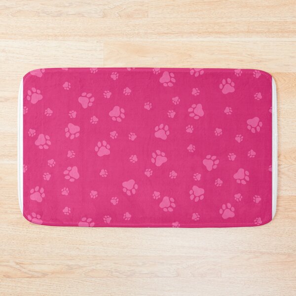 Item preview, Paw Print Playtime - Pink designed and sold by Searay-Art-Co.