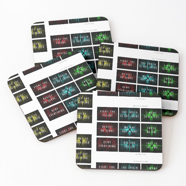 Item preview, The X-Files | Taglines (White) designed and sold by Artist18XF.
