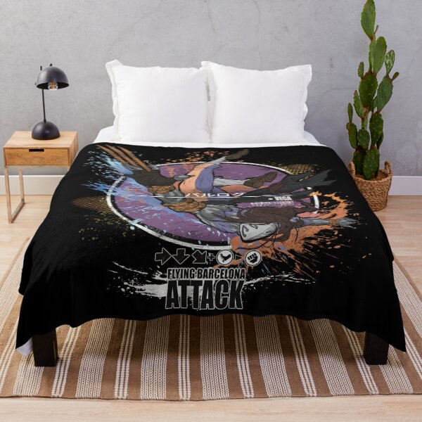 Item preview, FLYING BARCELONA ATTACK - LAVENDER/BLACK designed and sold by just10blaze.