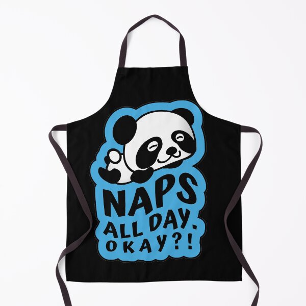 Item preview, Naps All Day Ok?! Funny Sleep Panda Pun designed and sold by ImaginedCo.