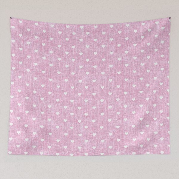 Item preview, Pink Hearts Pattern - Cute Love Heart Polka dots designed and sold by inspirationzgal.