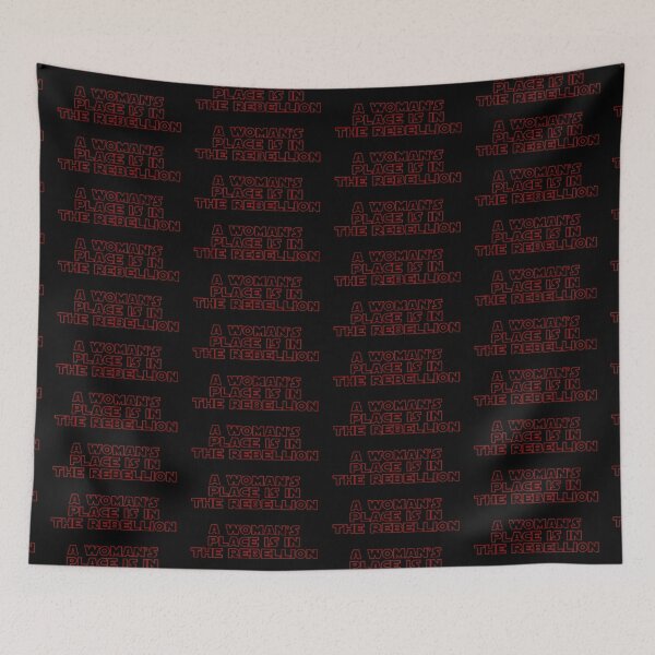 Item preview, Rebellious Women (red, outline) designed and sold by AllQueerHere.