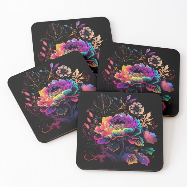 Item preview, Hyper-realistic Magical Flower Art, Vivid colors Blooming Flower designed and sold by digitaldreamHD.