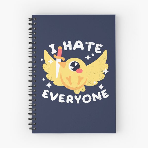 Item preview, Bird I hate everyone designed and sold by NemiMakeit.