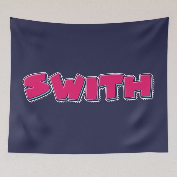 Item preview, STAYC SWITH text typography | Morcaworks designed and sold by Morcawork.