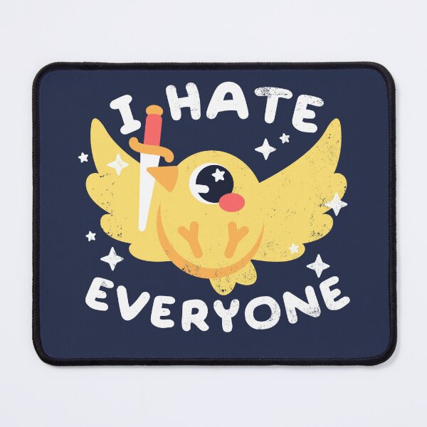 Item preview, Bird I hate everyone designed and sold by NemiMakeit.