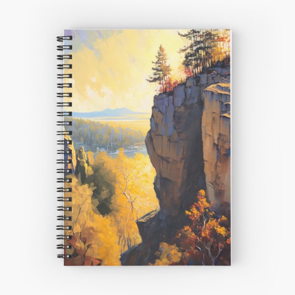 Item preview, Vibrant Rocky Cliff Face Print designed and sold by TheArtfulAllie.