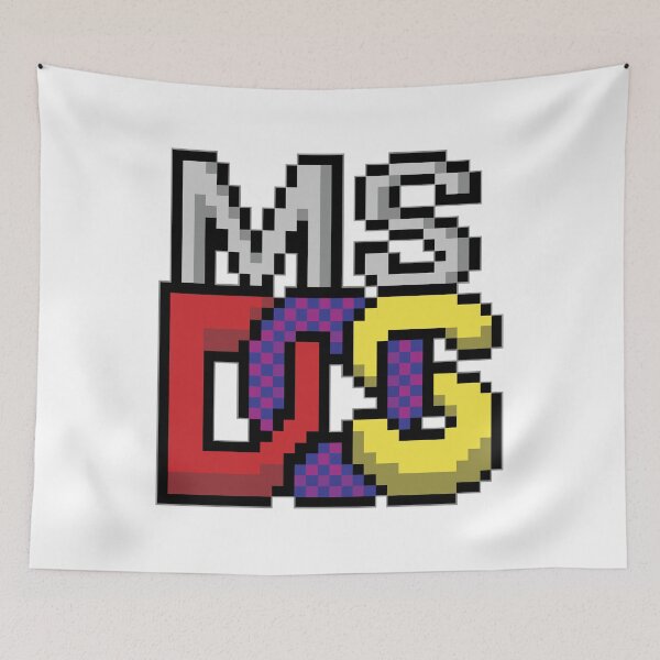 Item preview, MS DOS Pixel Art designed and sold by Rice Rocca.