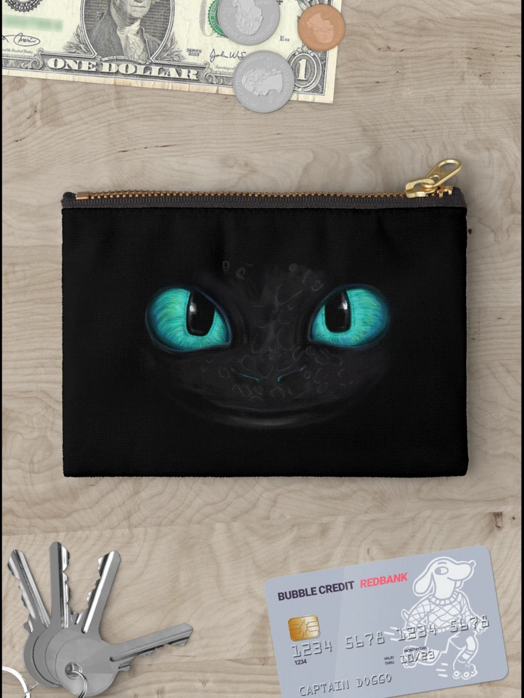 Thumbnail 3 of 4, Zipper Pouch, Toothless designed and sold by RhiCreated.