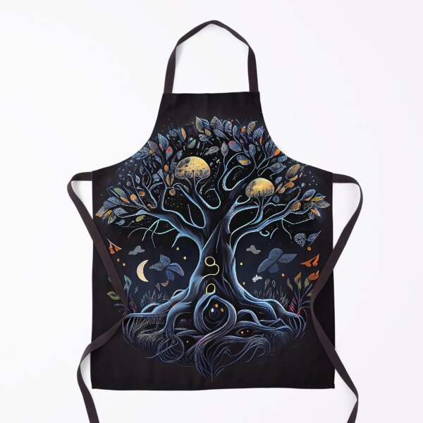 Item preview, Mythical Yggdrasil Tree of Life with Full Moon V designed and sold by Gadgetaliciouss.