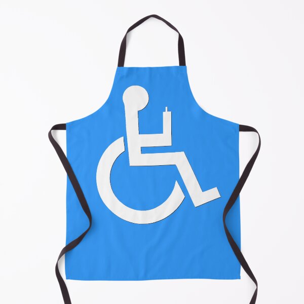 Item preview, Funny Wheelchair Symbol Disability Humor designed and sold by ttuniques.