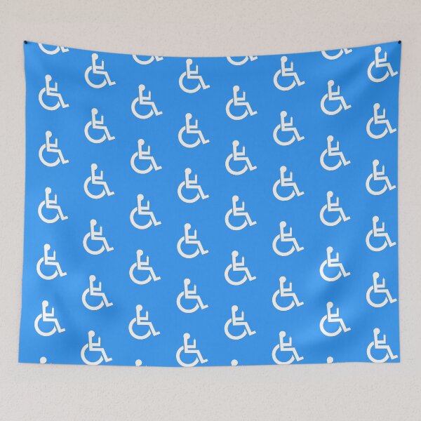 Item preview, Funny Wheelchair Symbol Disability Humor designed and sold by ttuniques.