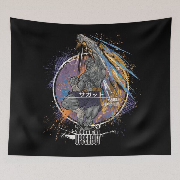Item preview, TIGER UPPERCUT - PURPLE/YELLOW designed and sold by just10blaze.