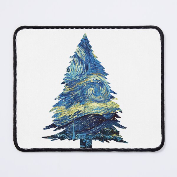 Item preview, Real Flower Art Van Gogh Floral Art Starry Night Nature designed and sold by CandyDroidMerch.