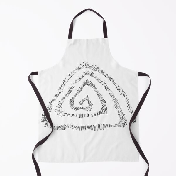 Item preview, Black Lines Triangle Spiral designed and sold by brightcool.