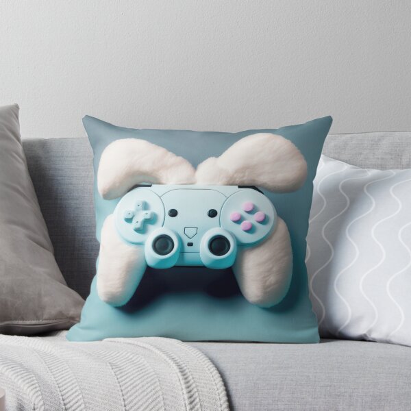 Item preview, Plush Easter Bunny Controller Sticker designed and sold by DeRosa3DDesigns.