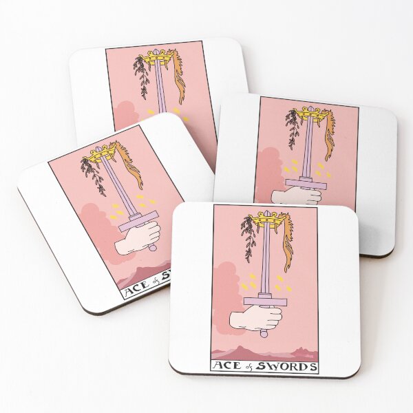 Item preview, Ace of Swords designed and sold by RubyGoesBananas.