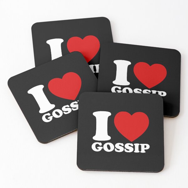 Item preview, I love gossip (white) designed and sold by didijuca.