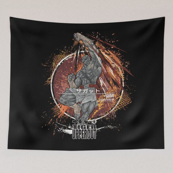 Item preview, TIGER UPPERCUT - WHITE/RED designed and sold by just10blaze.