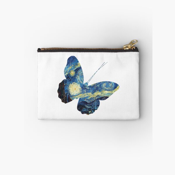 Item preview, Real Flower Art Van Gogh Art Starry Night Nature Butterfly designed and sold by CandyDroidMerch.
