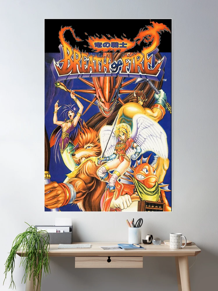 ポスター B2 Breath Of Fire Iv Unrestless Poster BREATH OF FIRE IV - (NTSC-J)