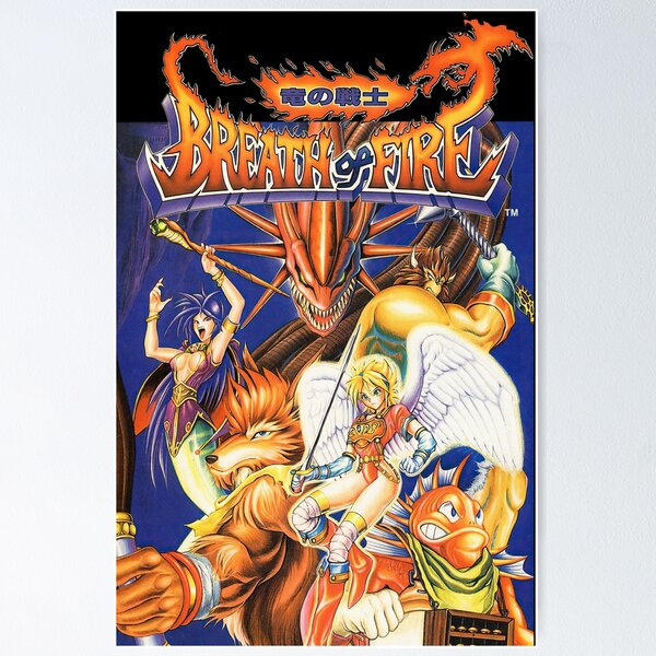 Item preview, Breath of Fire 2 Super Famicom Cover Art designed and sold by luscastore.