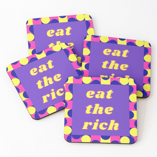 Item preview, eat the rich designed and sold by artbysarana.